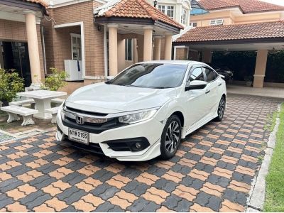 2017 HONDA CIVIC 1.8EL TOP 80,000 KM. รถมือเดียวออกศูนย์